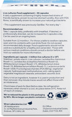 Packaging of OptiBac Probiotics Daily Wellbeing