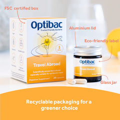 Travel-friendly packaging designed for abroad destinations