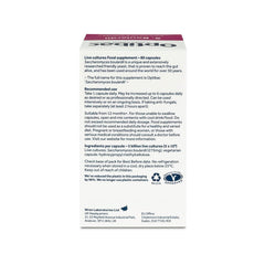 Vegan and gluten-free icons for OptiBac Saccharomyces boulardii