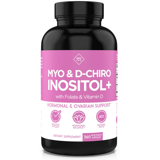 Optify Inositol supplement for women – 90-day supply, 360 capsules