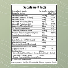 Opti-Adrenal ingredients list