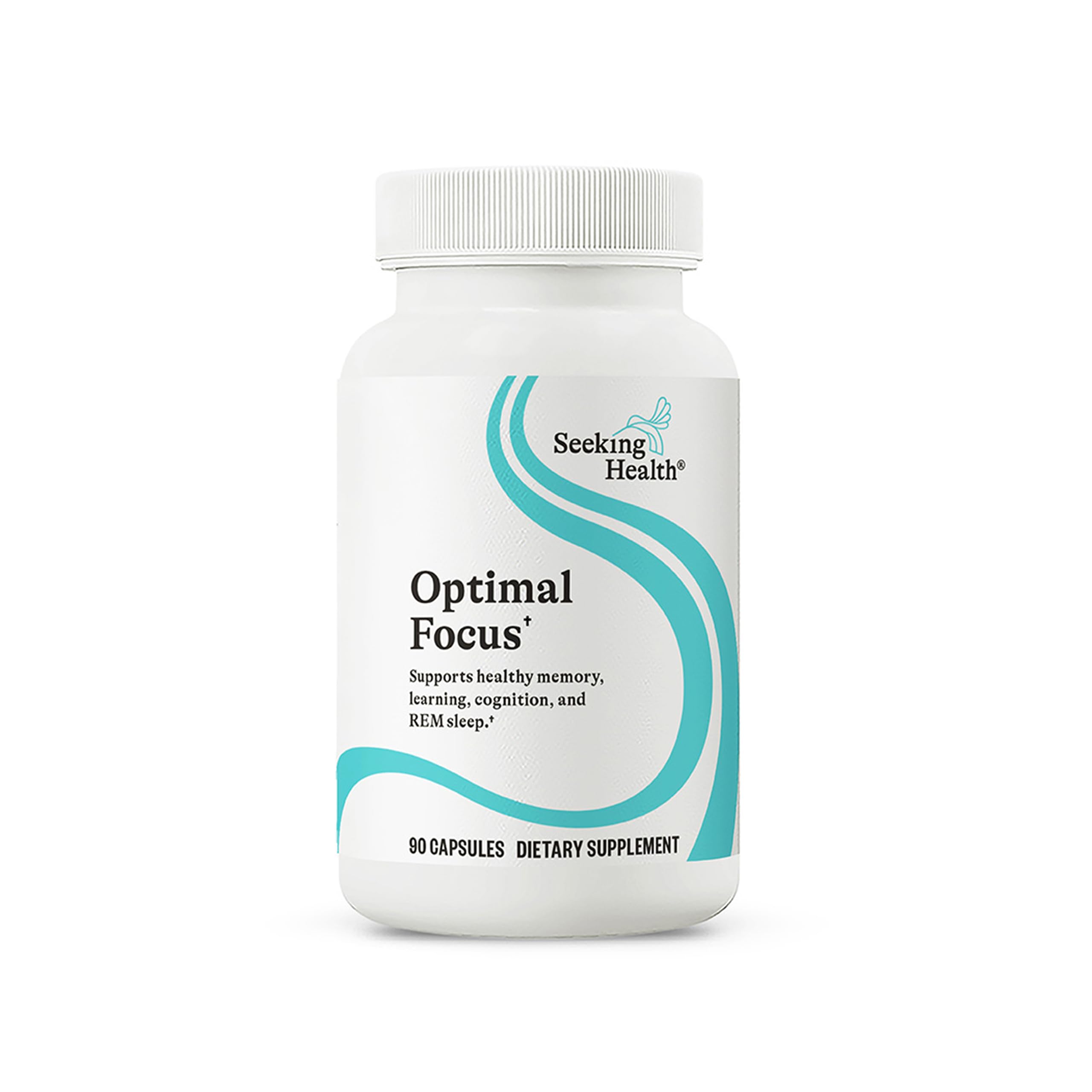Bottle of Seeking Health Optimal Focus with 90 capsules