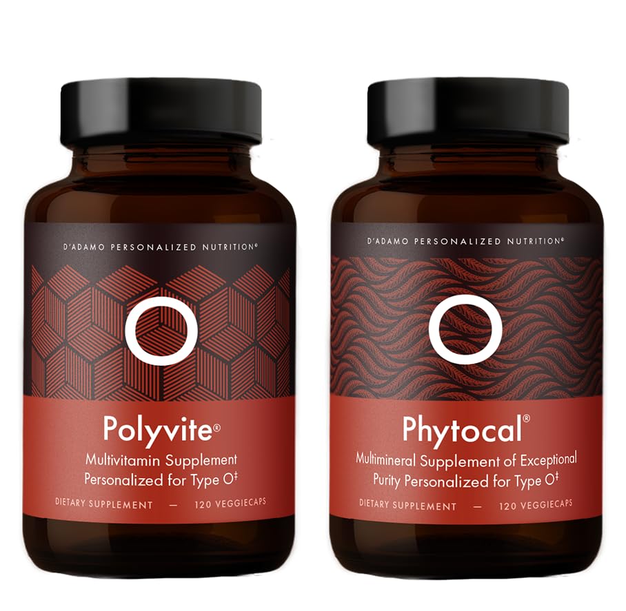 Optimal Health Stack for Blood Type O packaging