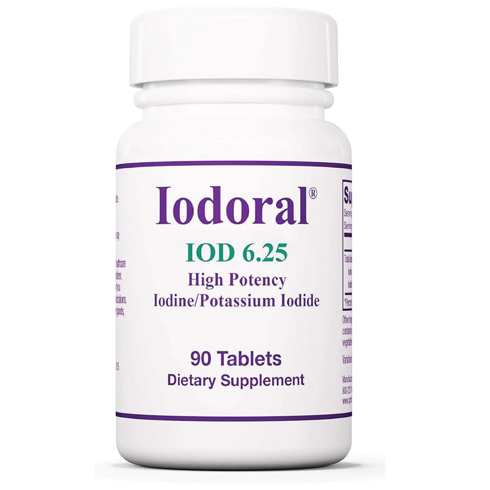 Optimox Iodoral 6.25 mg bottle front view