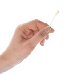 Single-use glycerin swabstick with soft tip for dry mouth comfort