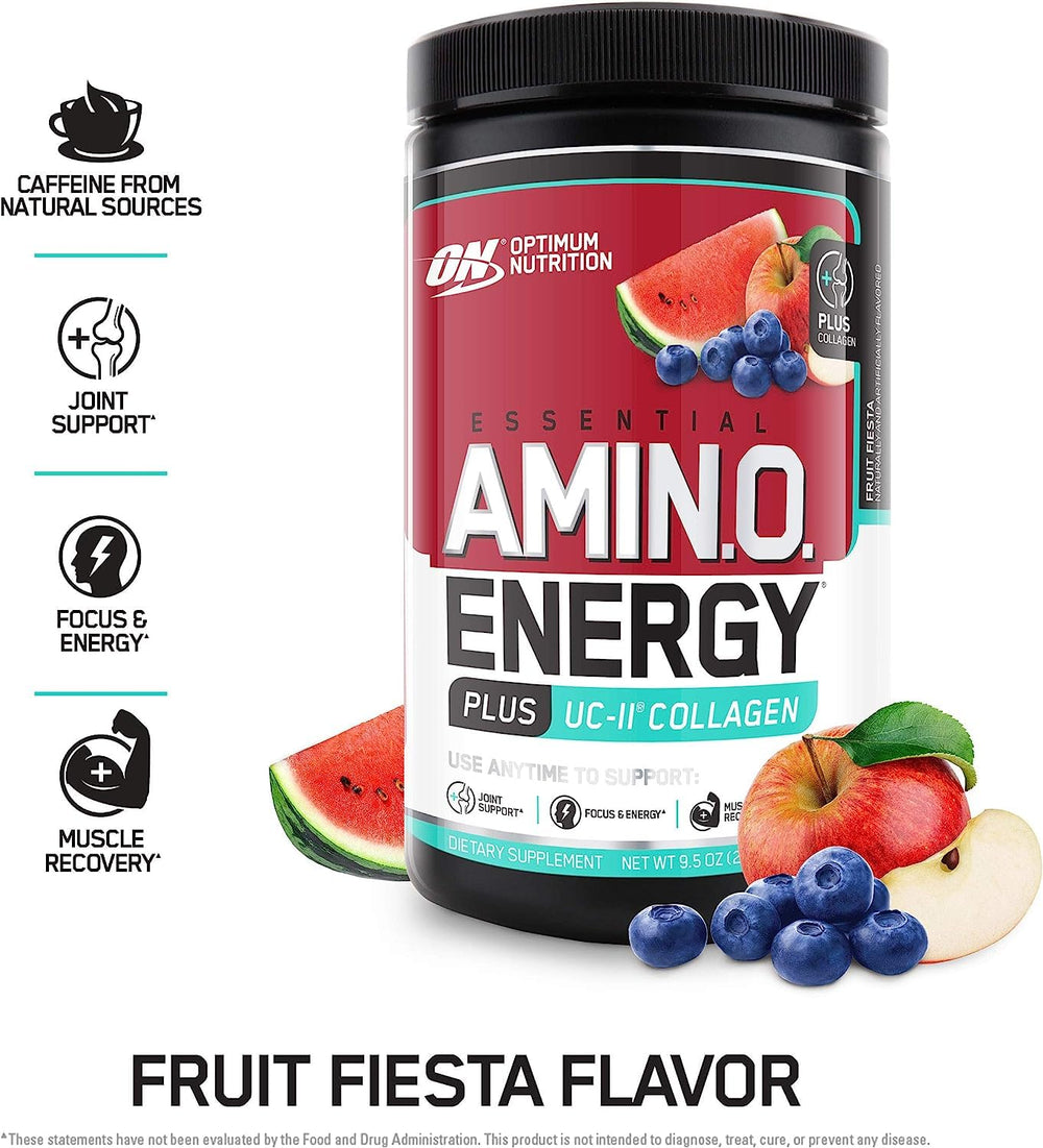 Amino Energy + Collagen Powder tub close-up