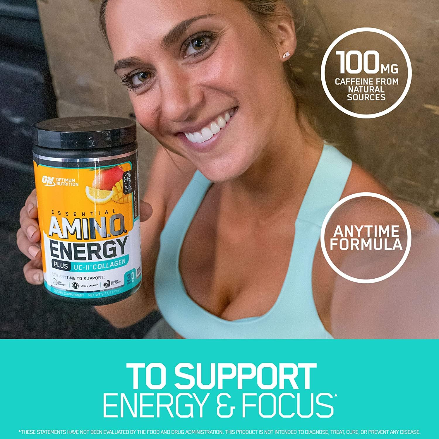 Vitamin C and collagen synthesis benefit on the packaging