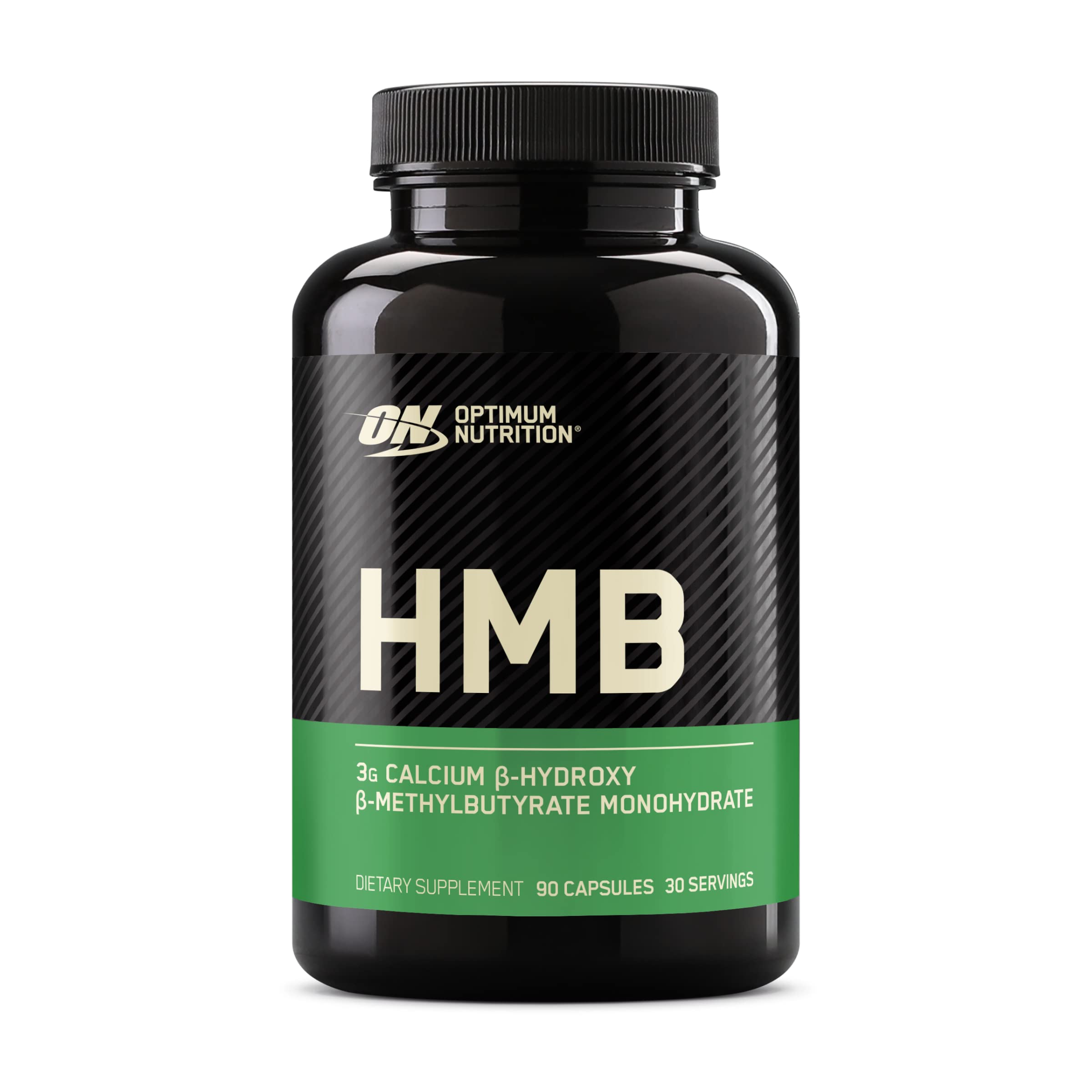 Optimum Nutrition HMB 1000 capsules bottle supports daily muscle recovery.