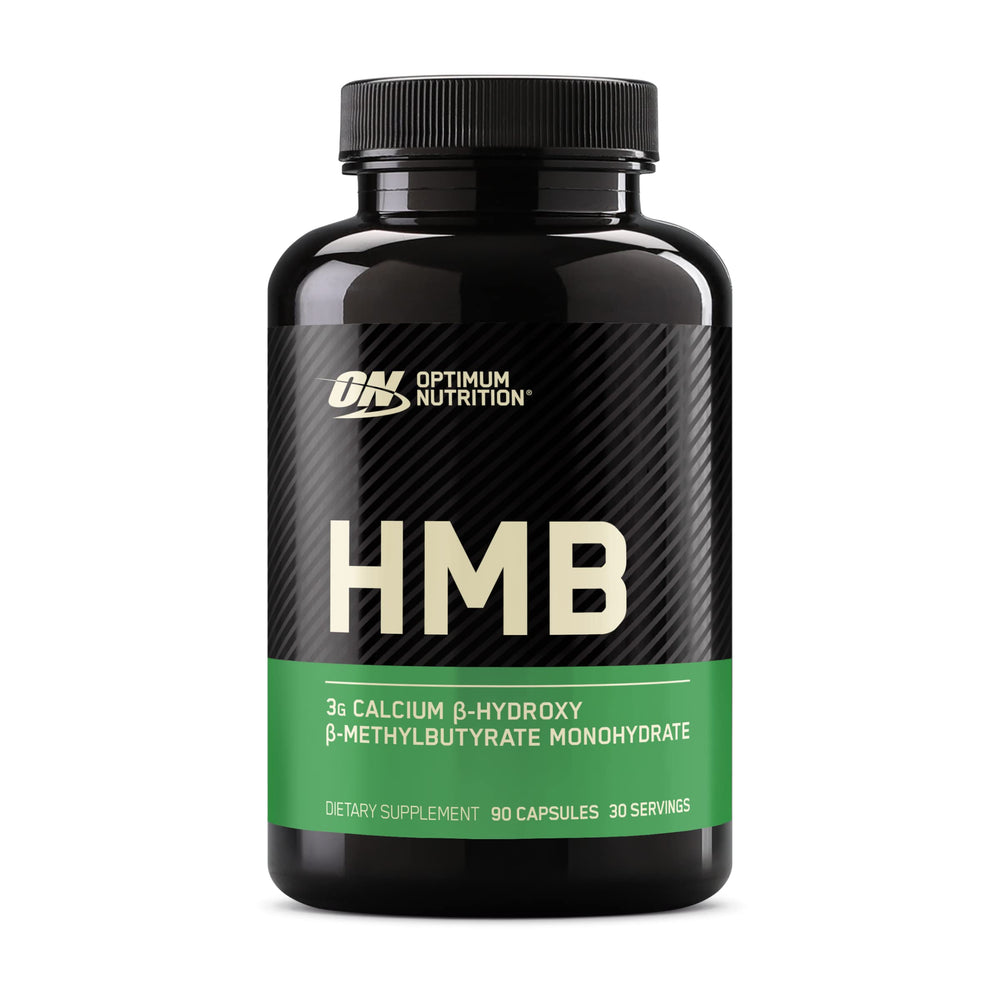 Optimum Nutrition HMB 1000 capsules bottle supports daily muscle recovery.