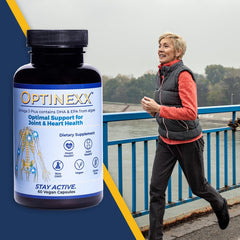 One Optinexx capsule per day dosing with water