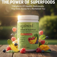 OptiVerd Greens – energy, detox and immune support blend