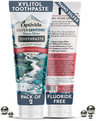 Optivida toothpaste 2-pack front view