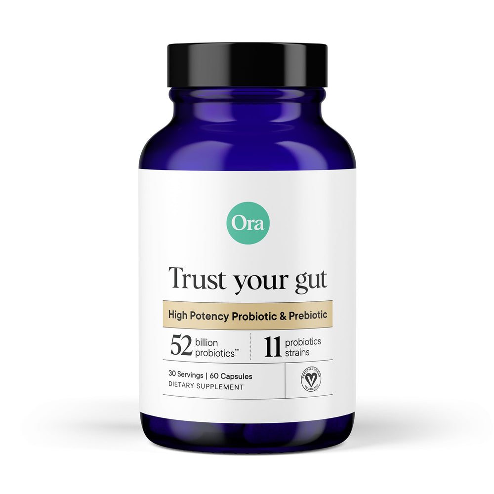 Ora Organic Probiotics with Prebiotics product hero image