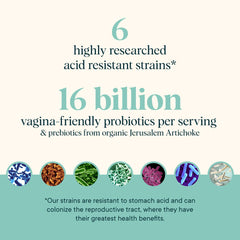 Sensitive stomach-friendly probiotic formulation in Ora Organic bottle.