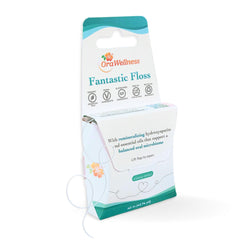 OraWellness Fantastic Floss packaging with compostable paper dispenser