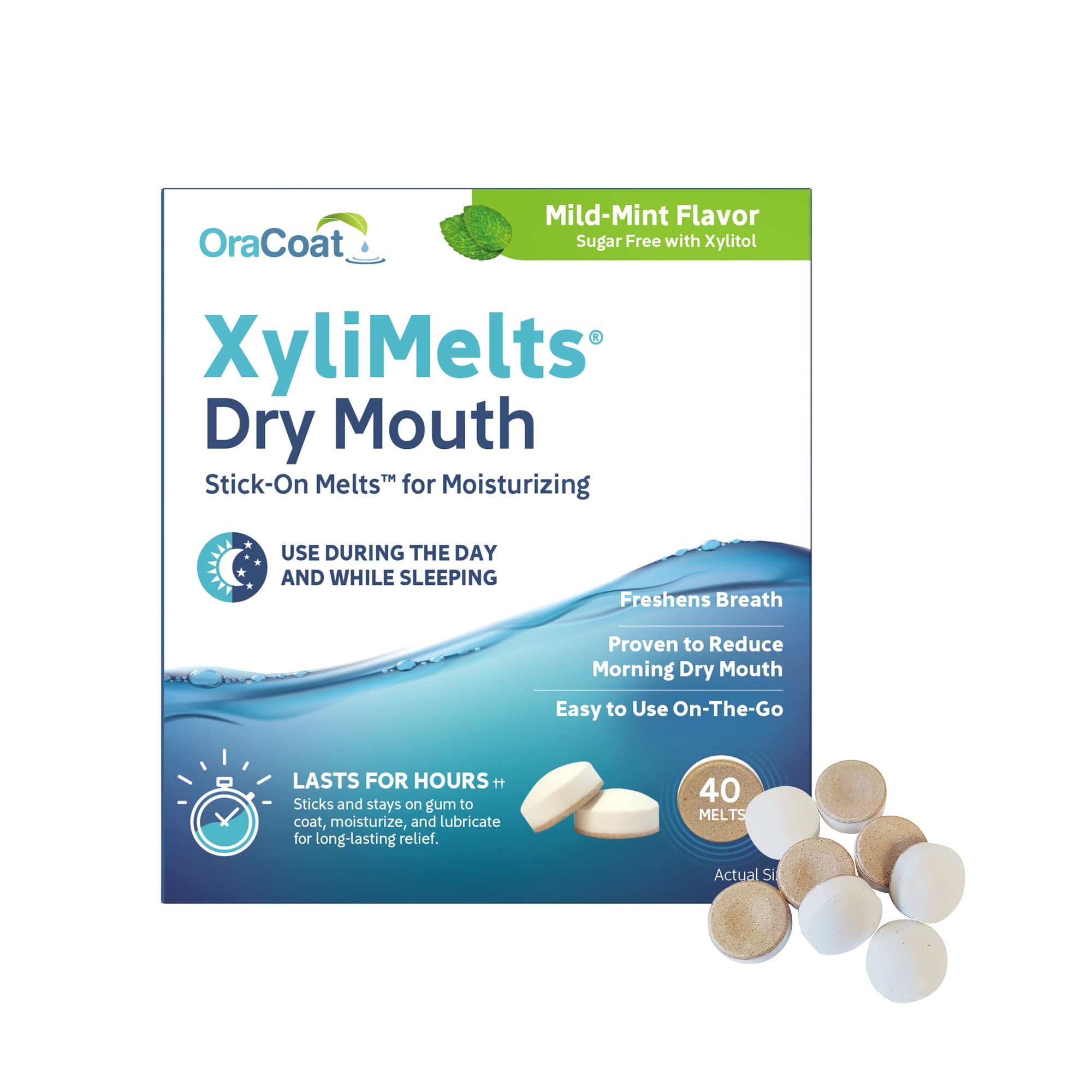 Oracoat XyliMelts packaging blister pack
