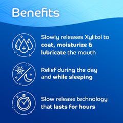 Oracoat XyliMelts ingredients and Xylitol content label