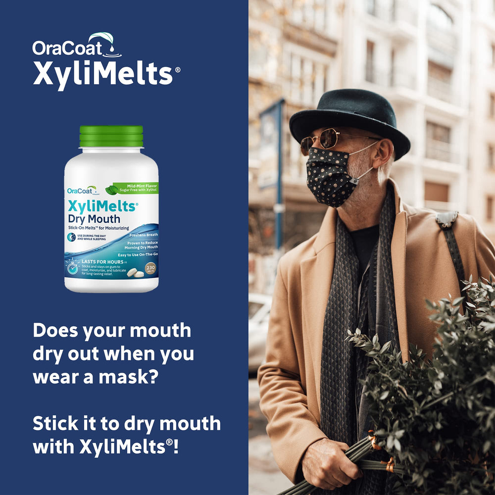 Travel-friendly blister packaging for XyliMelts in oral care routine