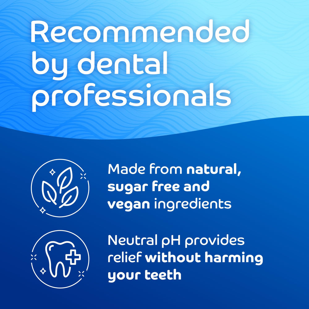 Vegan and gluten-free dry mouth relief