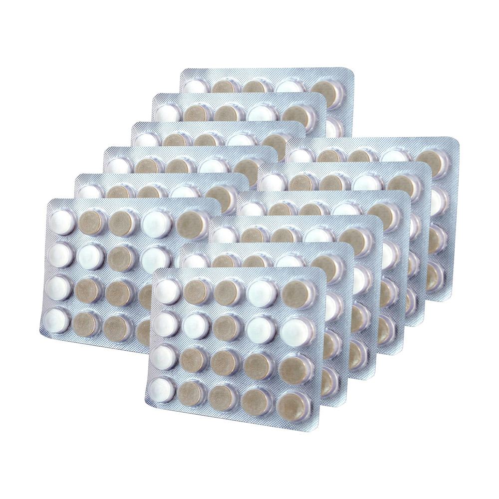 Discs slowly dissolving in the mouth
