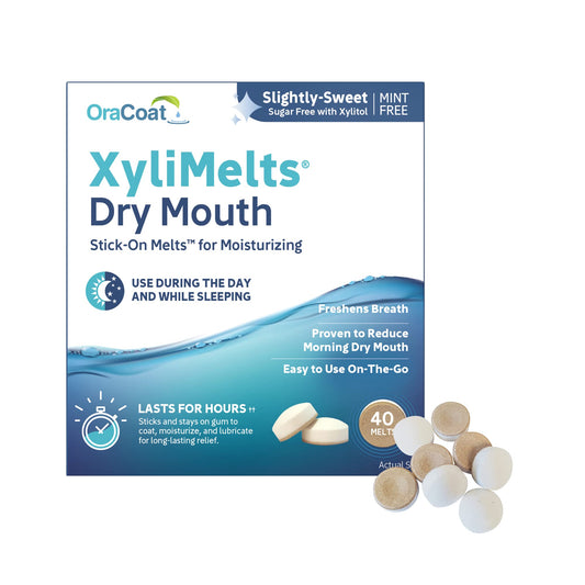 OraCoat XyliMelts blister packaging
