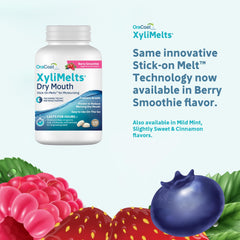 XyliMelts used for daytime dry mouth relief