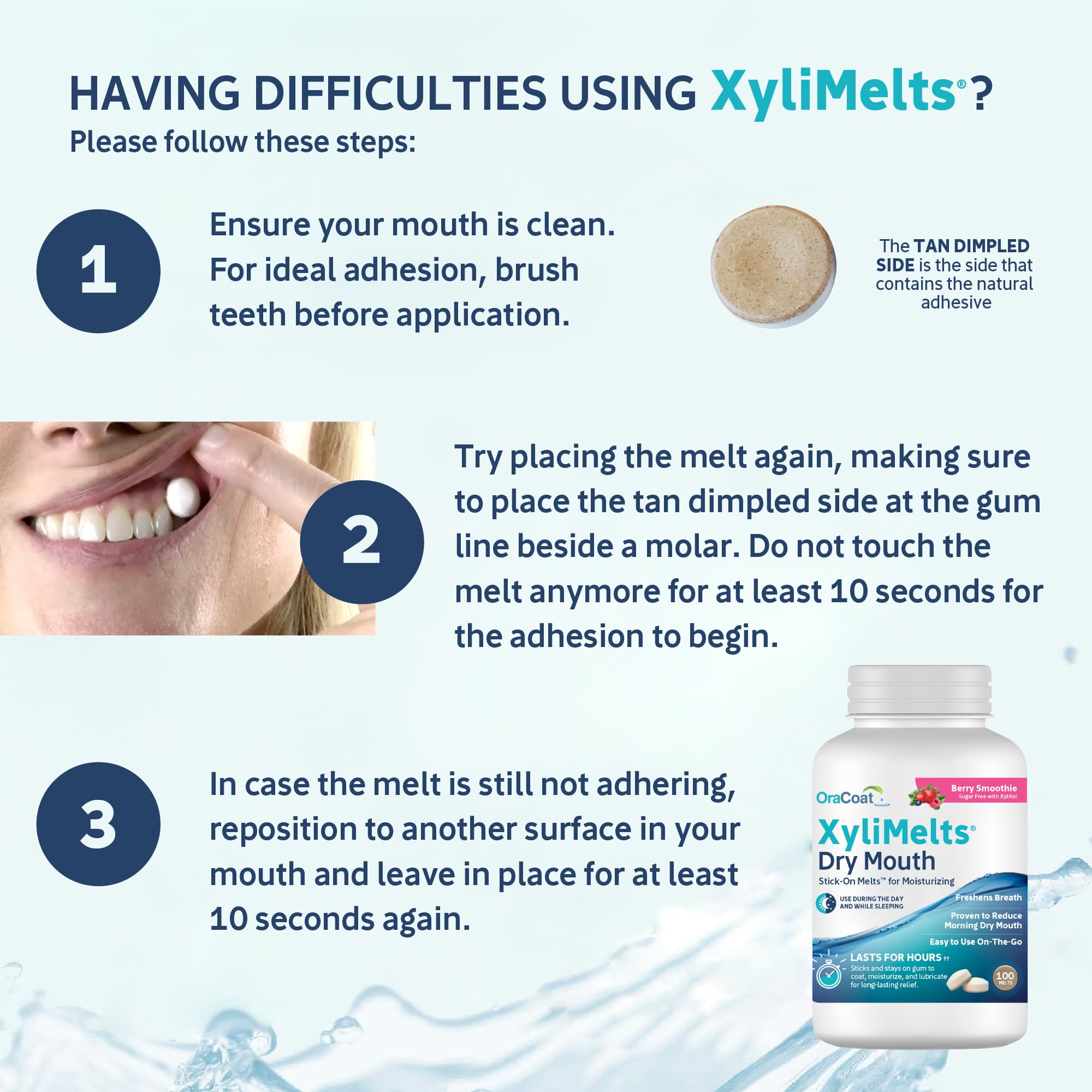 Xylitol 550 mg per disc ingredient label