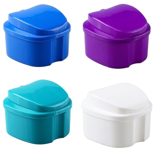 ORAfix Complete Care Premium Denture Bath with vented tray insert