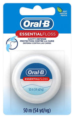 Oral-B Essential Mint Wax Floss 54 Yards - 6-Piece Pack image 1