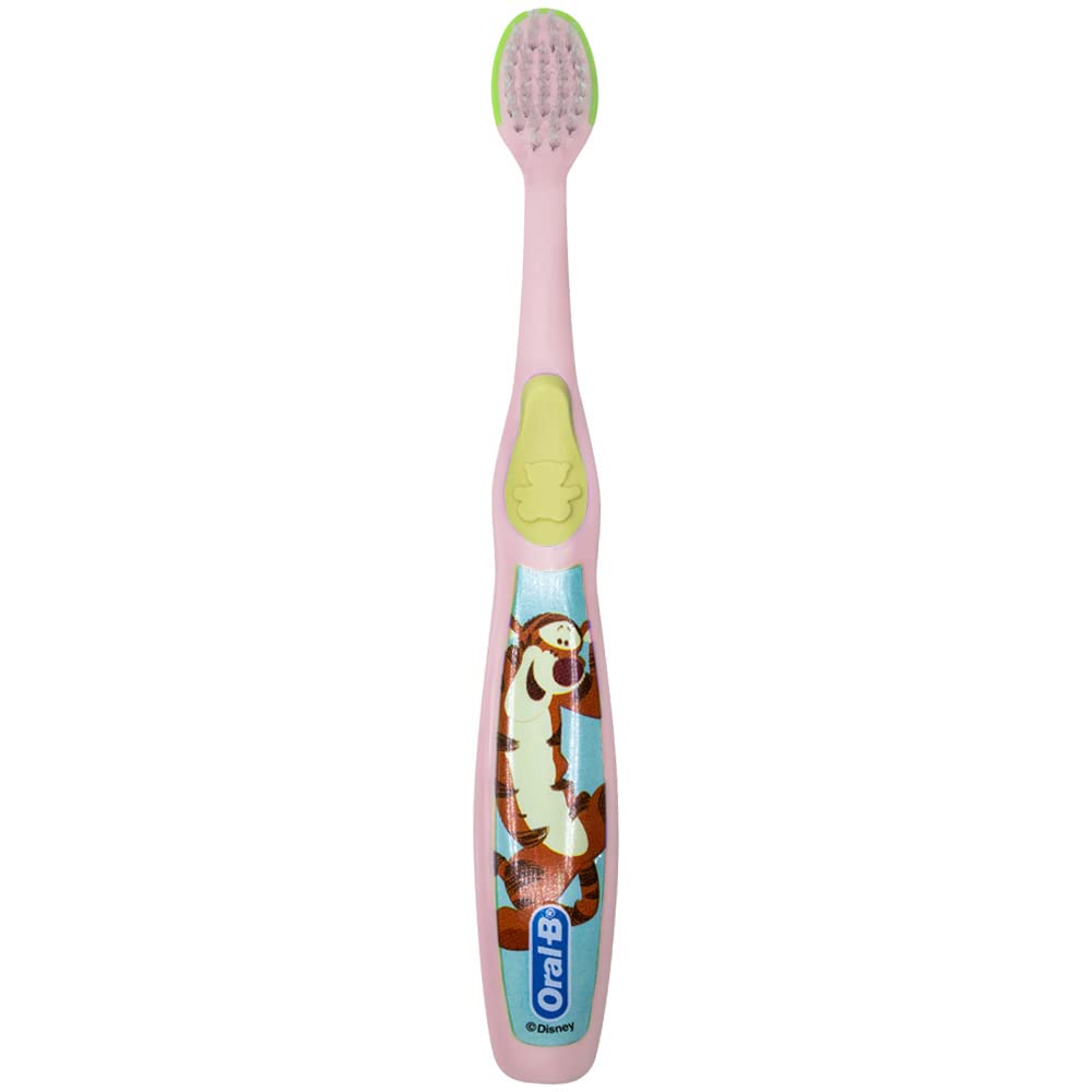 Close-up of cushioned brush head for tender gums