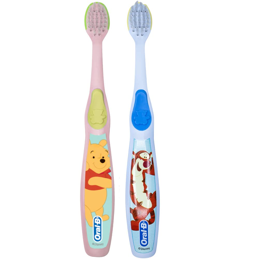 Close-up of baby-soft bristles for tender gums