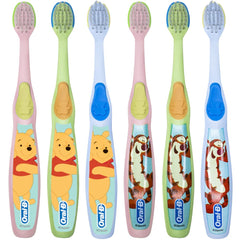 Close-up of extra-soft bristles for tender baby gums