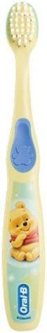 Cushioned brush head to protect tender gums