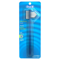 Oral-B Denture Brush Dual Head with large multi tassel brush head