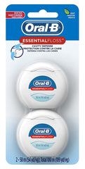 Packaging and product label of Oral-B 54 Yards Mint Floss Twin Pack (6 Pack)