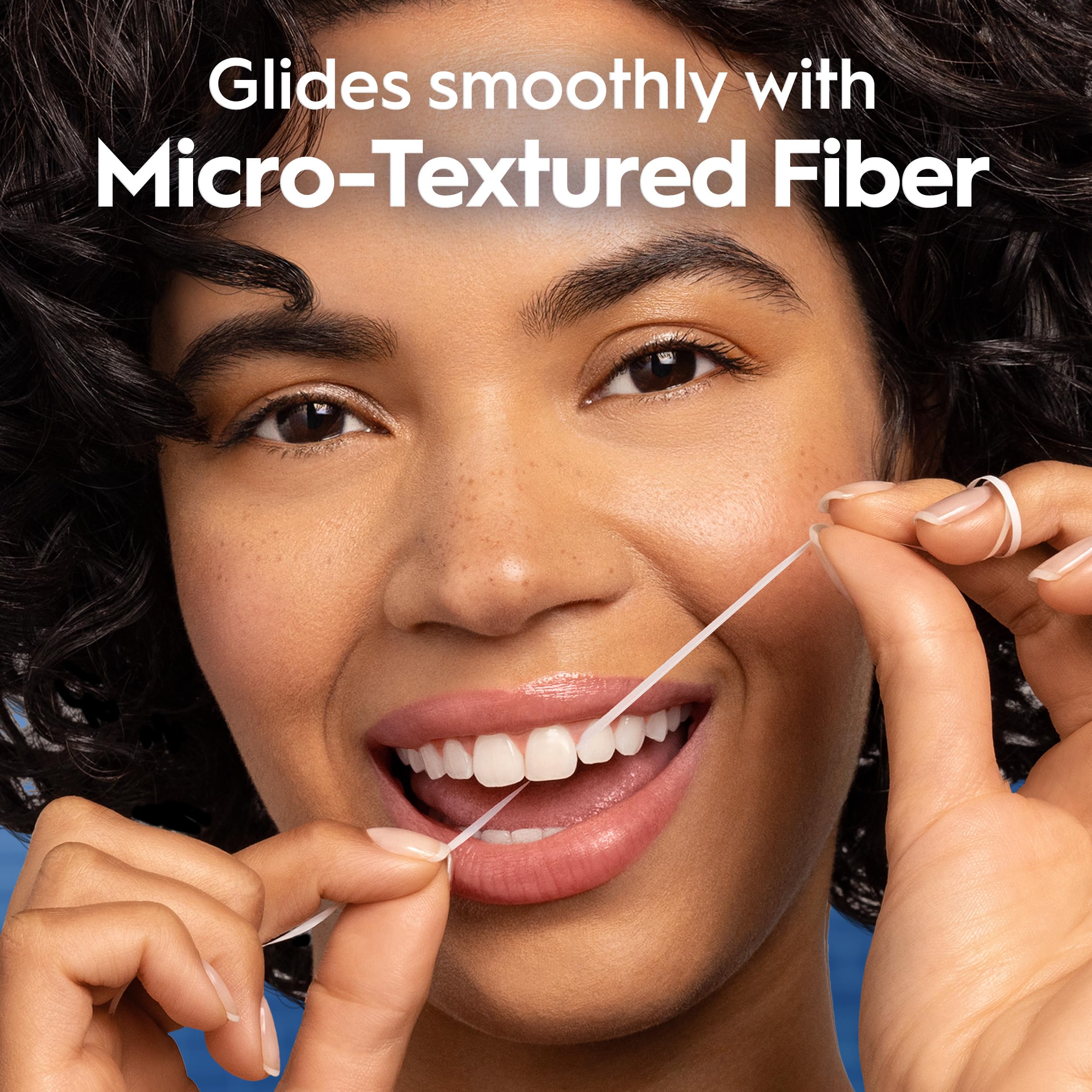 Wax coating on floss for improved grip
