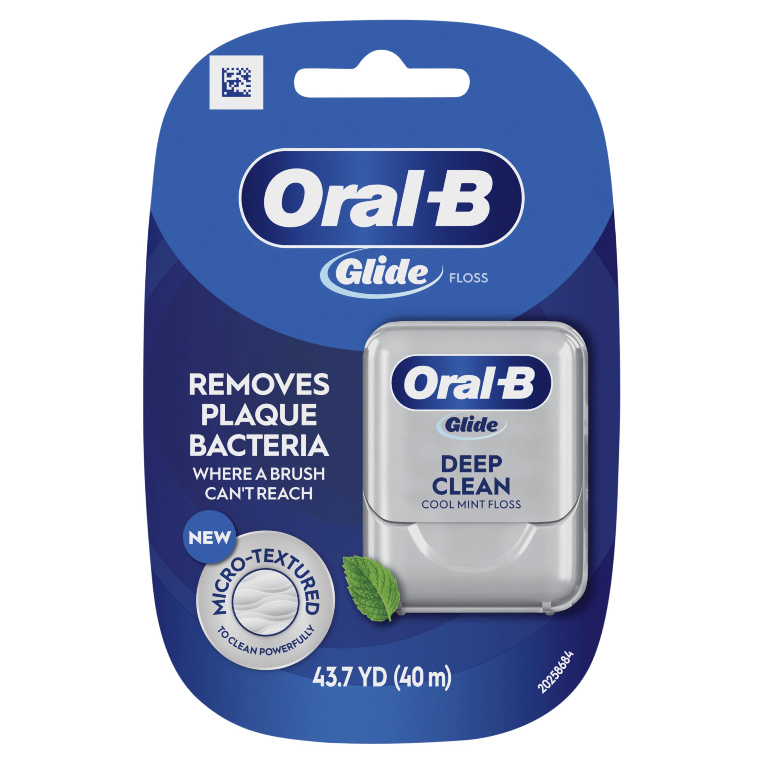 Badge indicating Oral-B is the #1 Dentist Recommended Floss Brand