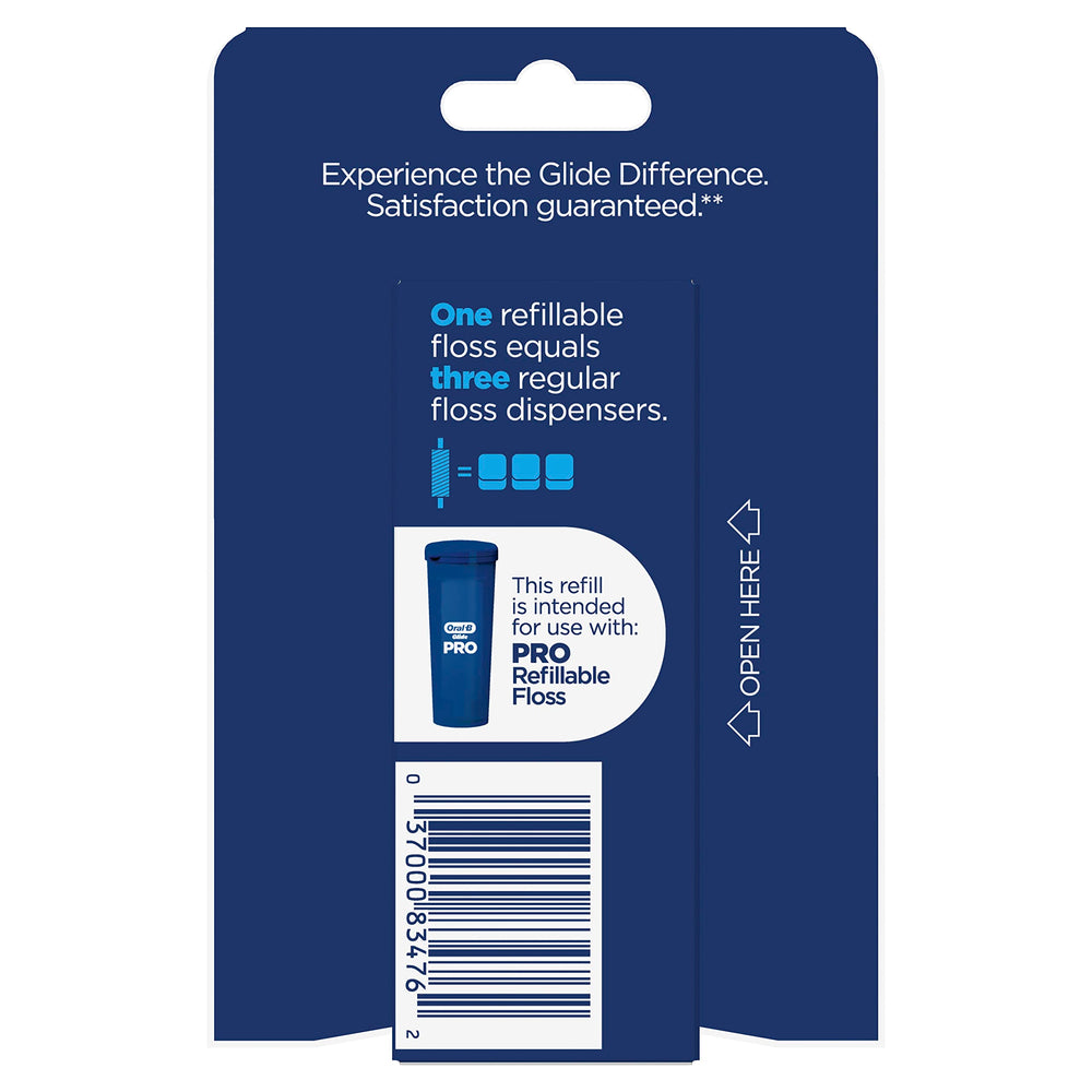 Close-up of Oral-B Glide PRO floss