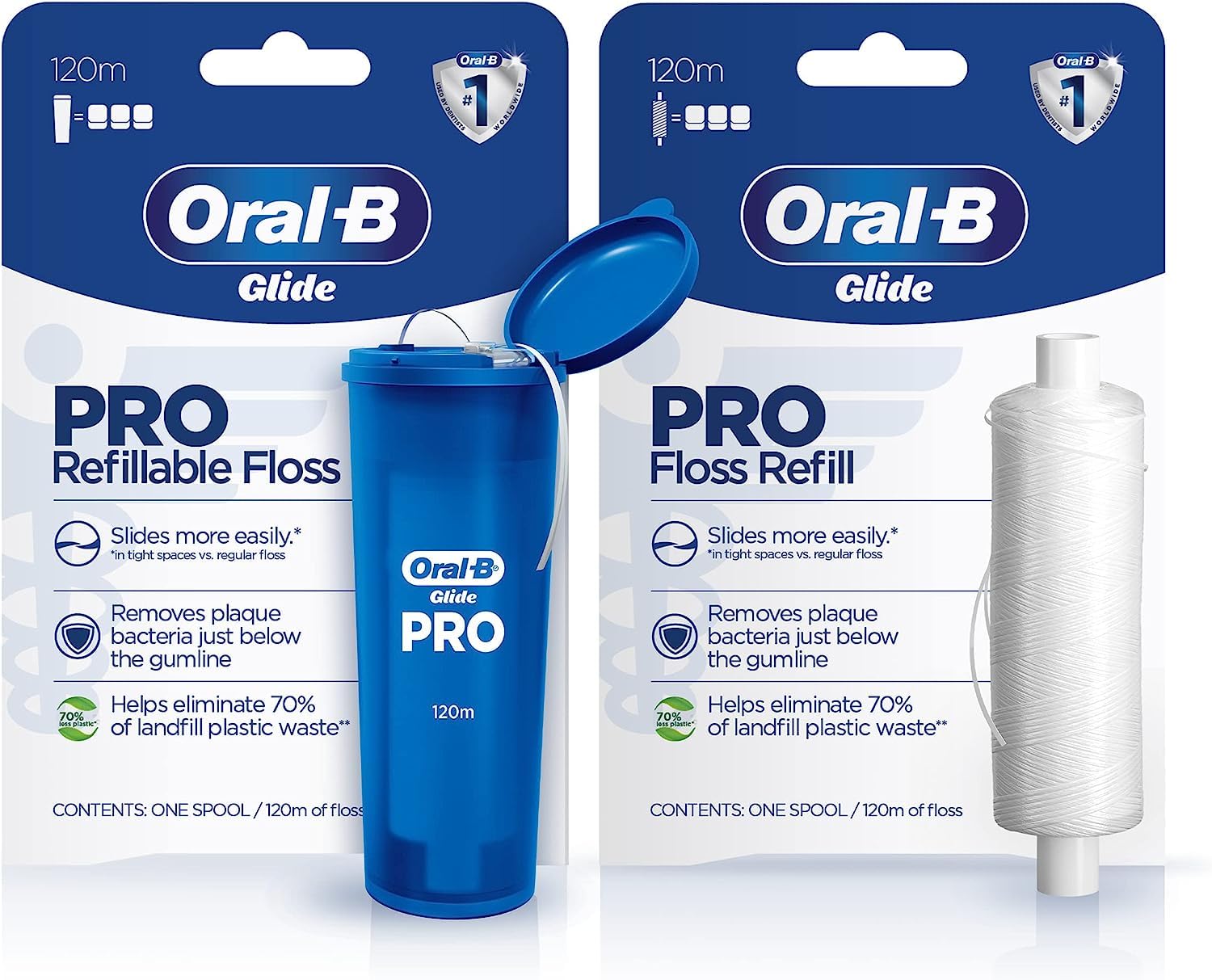 Oral-B Glide PRO refillable floss dispenser