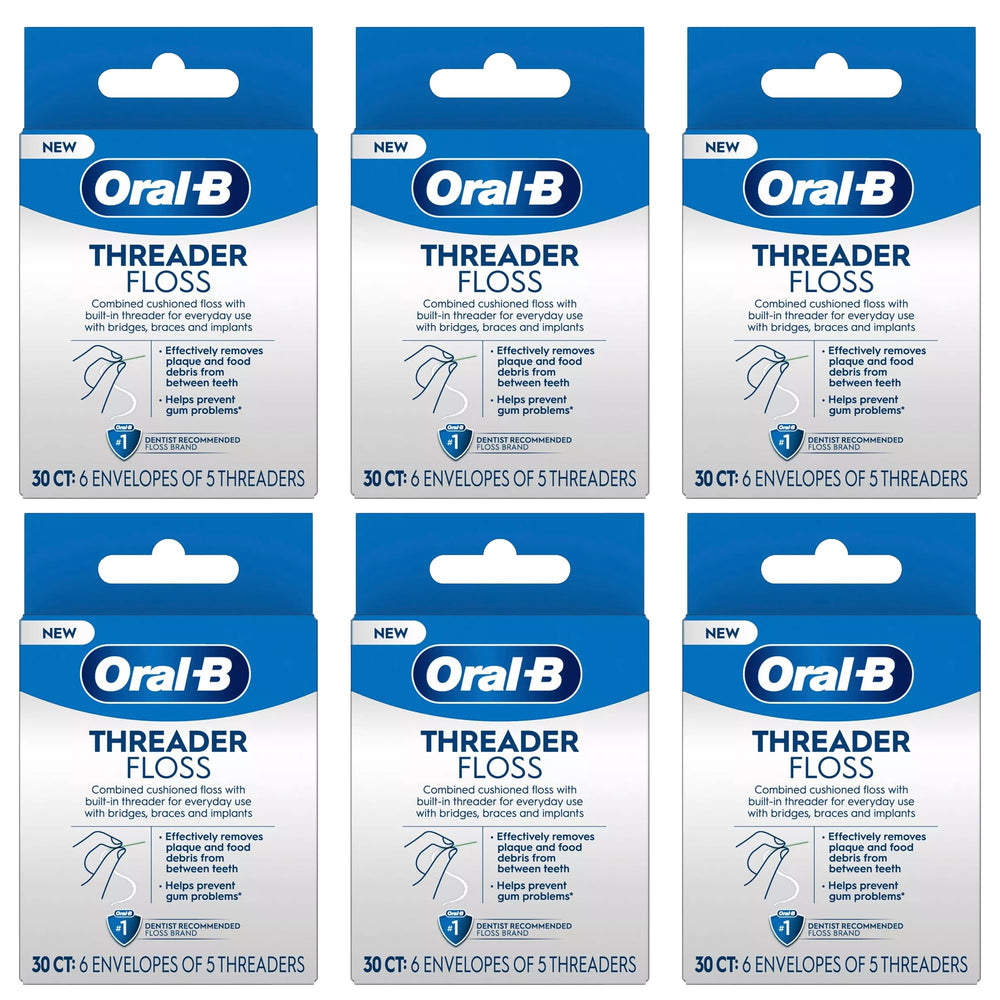 Oral-B Glide Threader Floss with built-in threader