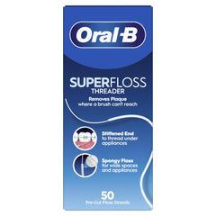 Under gumline cleaning for braces and bridges