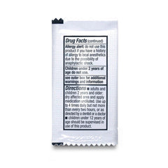 Oral Pain Relief box placed in a first aid kit