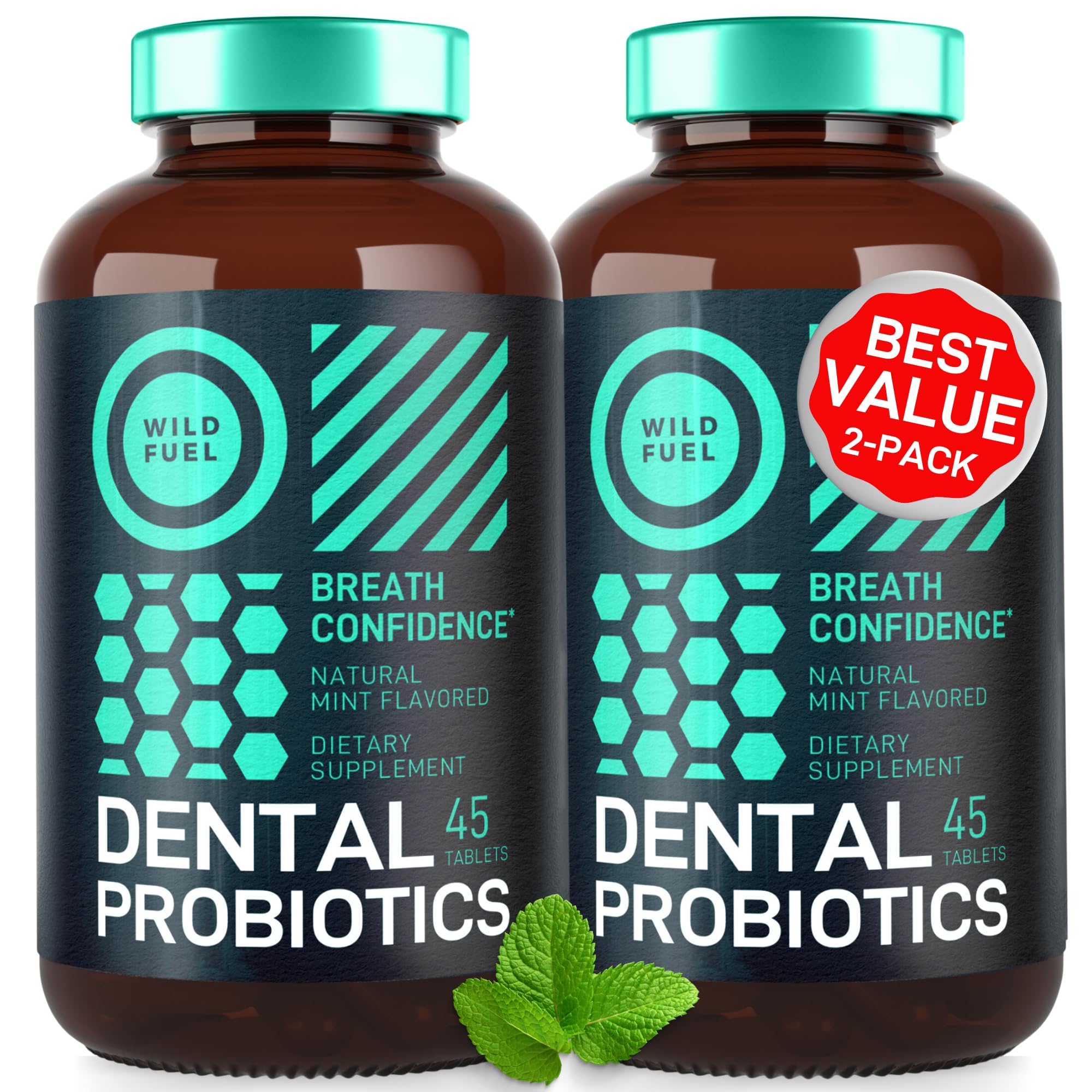 Packaging of oral probiotics for bad breath