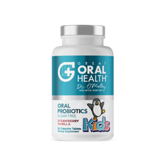 Front label of Oral Probiotics for Kids BLIS K12 M18