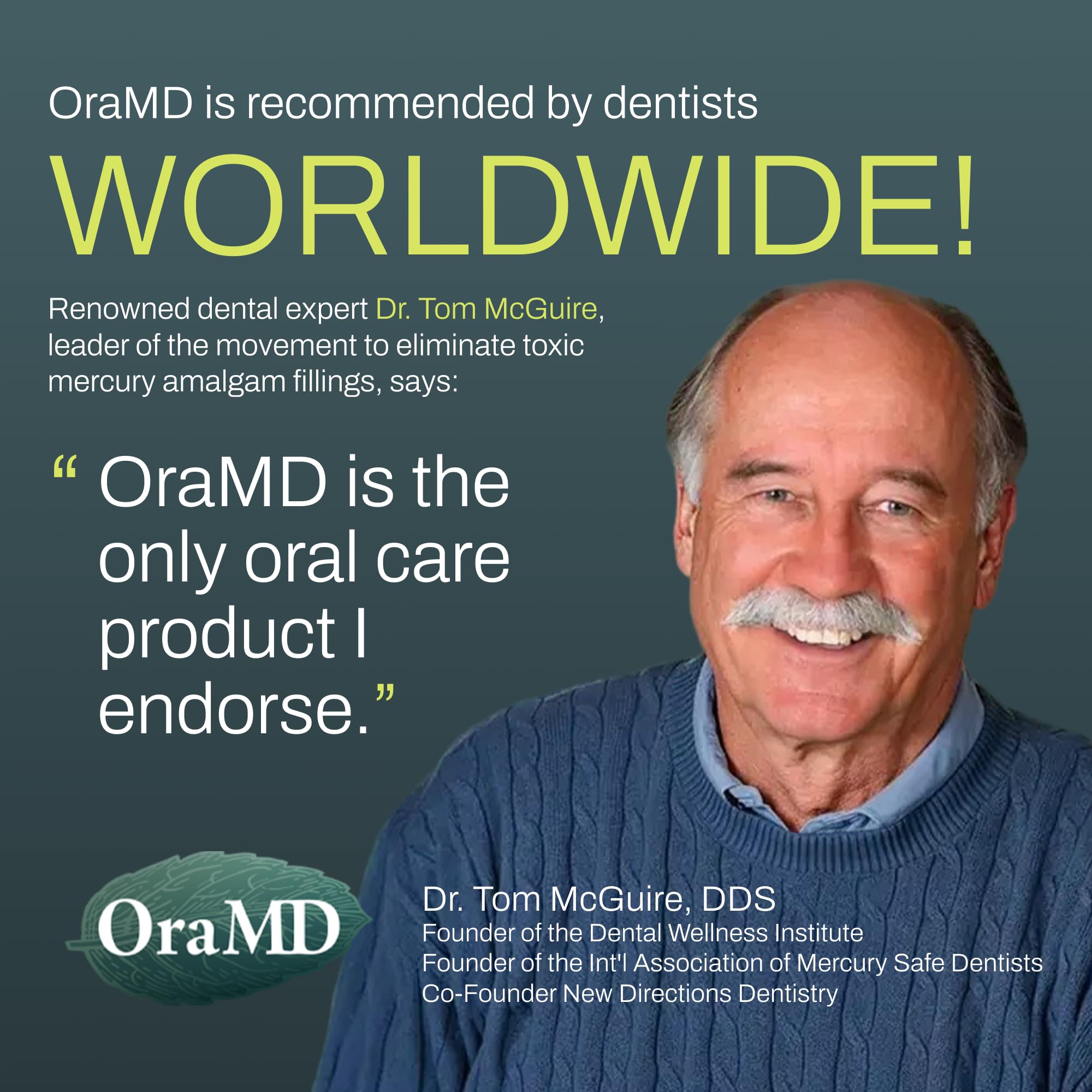 OraMD bottle illustrating gingivitis treatment concept