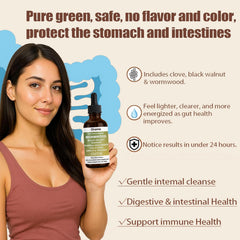 Vegan-friendly liquid gut health supplement