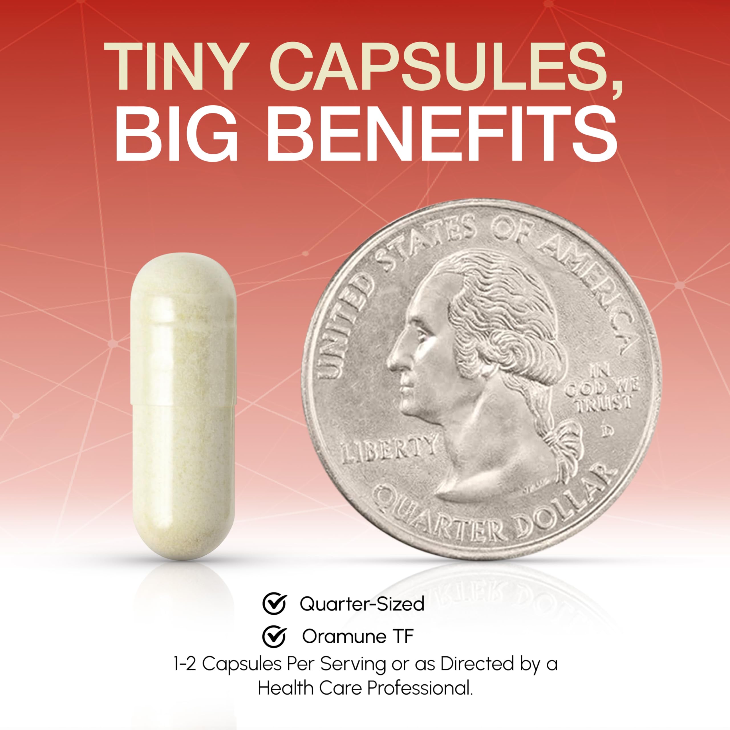 Oramune 100-capsule bottle and box