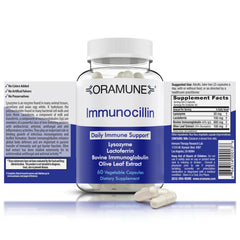 Oramune transfer factor and pure colostrum ImmunoCillin product image