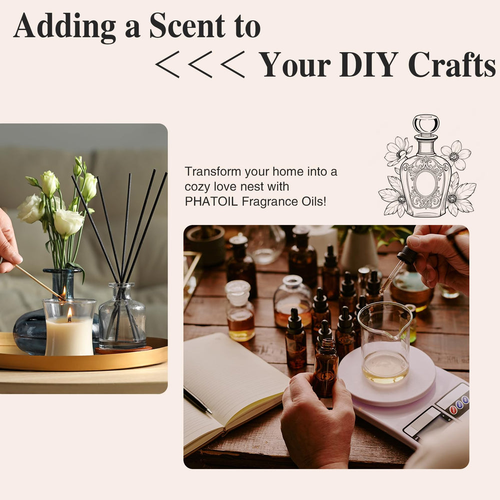 Scented soaps and candles with Orange Blossom Fragrance Oil