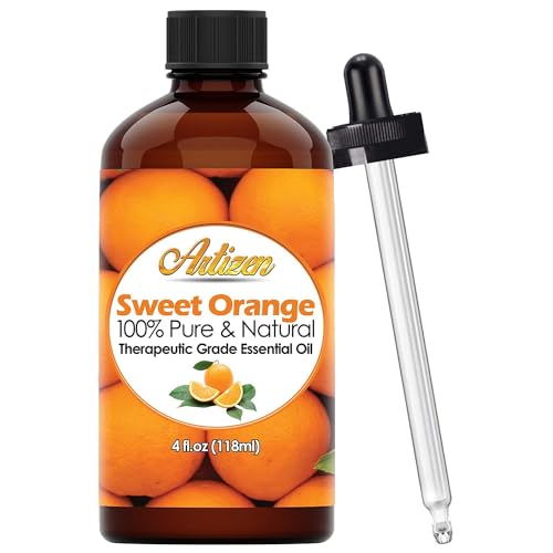 Diffuser blends featuring orange essential oil for fall